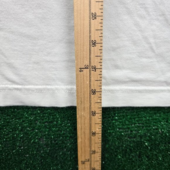 Volcom Tshirt Mens Large‎ White True To This Stone Age Outdoor Skater Casual - Picture 5 of 7